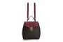 Lucky Bees Mochila 1214 v2 - Marrón, Rojo Claret